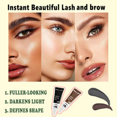 RKISSBEAUTY color kit eyebrow application for defined natural-looking brows
