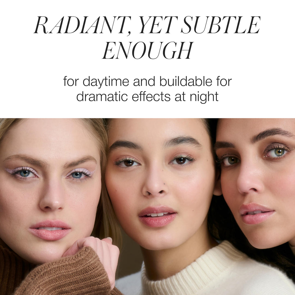 RMS Beauty Cashmere Matte Eyelights application curve demonstrates smooth cream-to-powder blend.