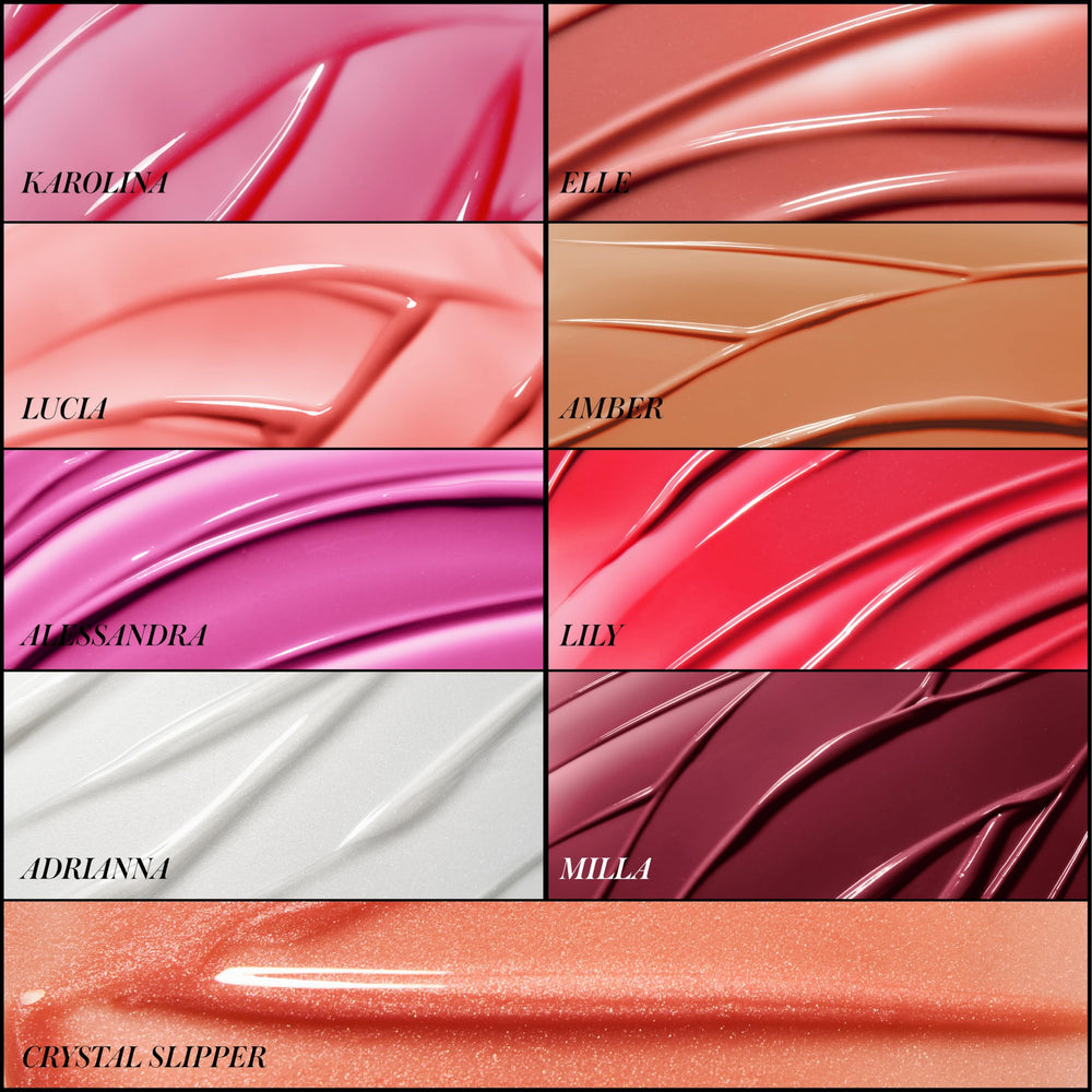 RMS Beauty Legendary Lip Oil free-from icons signal parabens-free fragrance-free for sensitive skin.