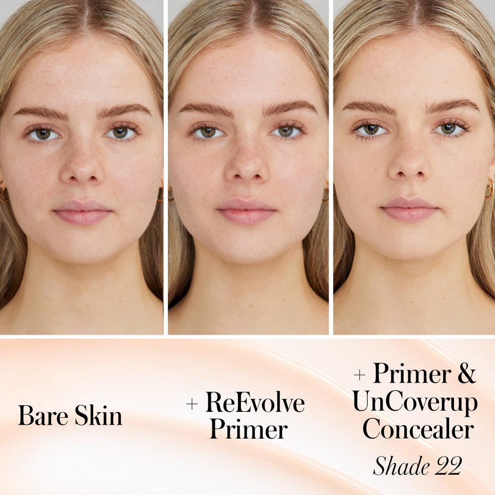 RMS Beauty RE:Evolve Primer hydration balance on skin for healthy glow.