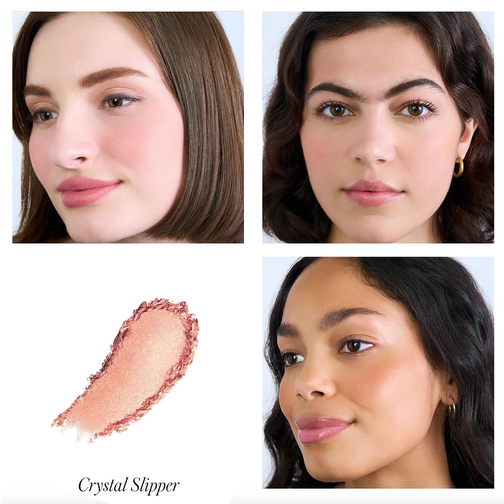 RMS Beauty Redimension Hydra Powder Blush ofrece acabado 3D luminoso para pómulos naturales