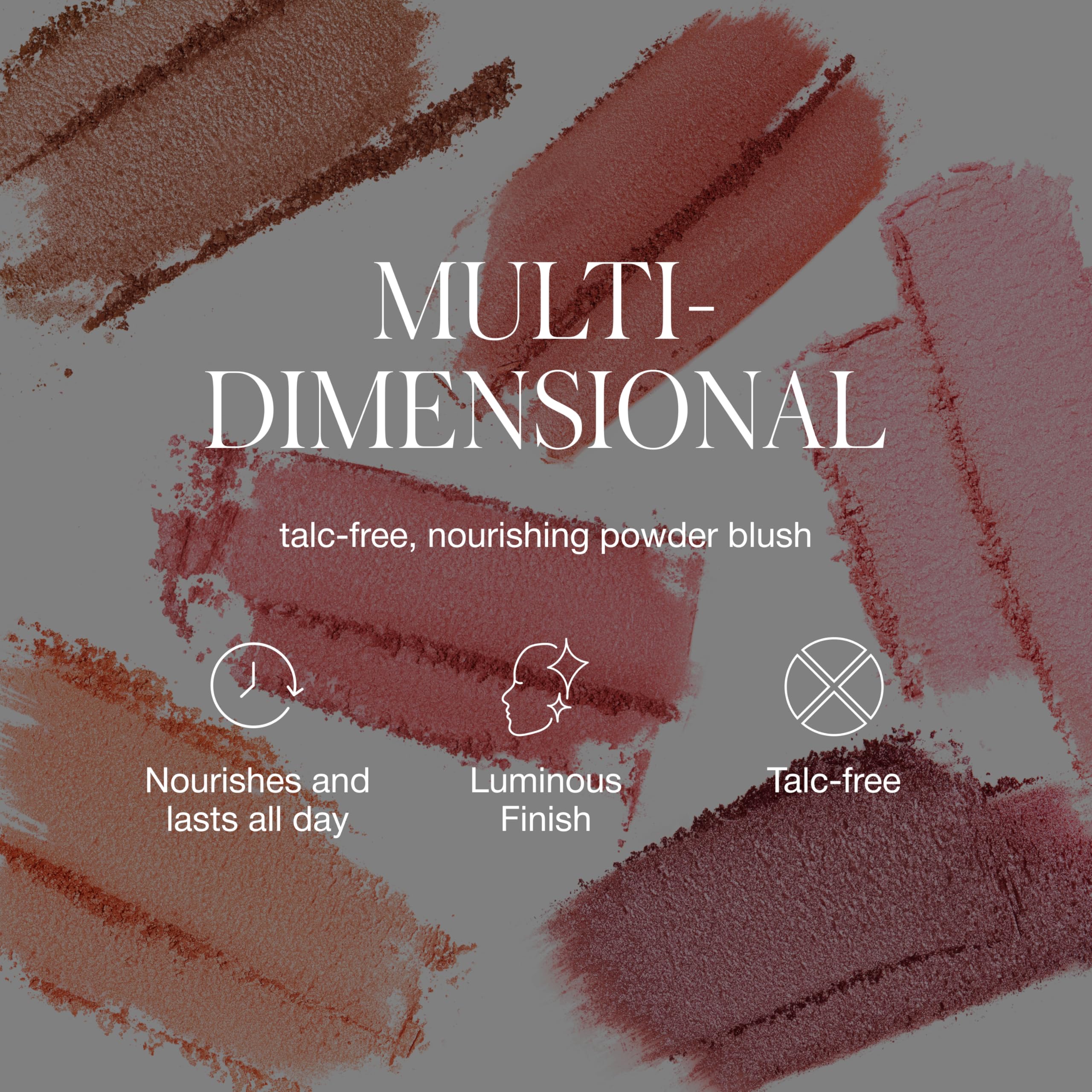 RMS Beauty Redimension Hydra Powder Blush natural color on skin enhances everyday radiance.