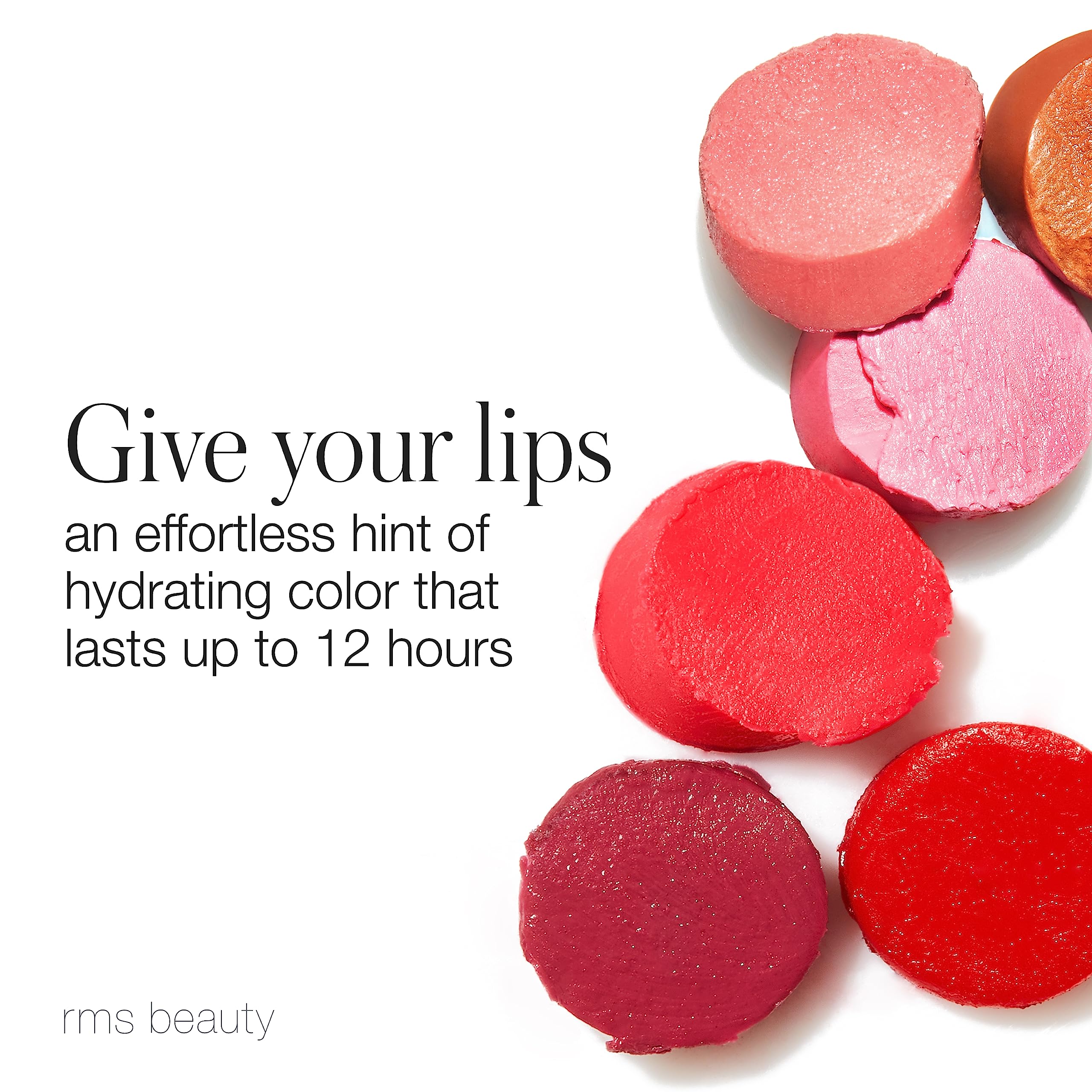 RMS Beauty Tinted Lip Balm ingredients highlight clean, paraben-free formula