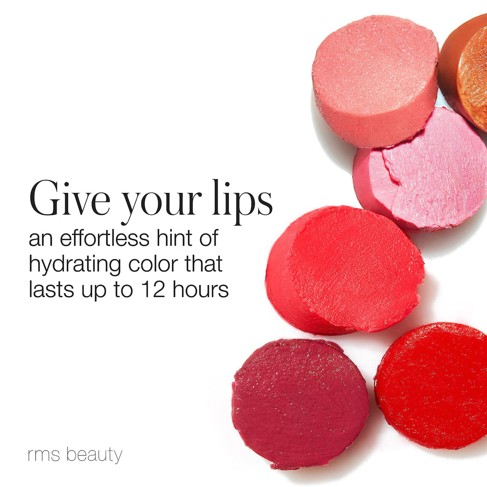 RMS Beauty Tinted Lip Balm ingredients highlight clean, paraben-free formula