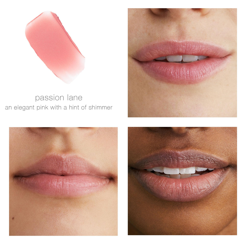RMS Beauty Tinted Lip Balm packaging emphasizes clean, fragrance-free formula
