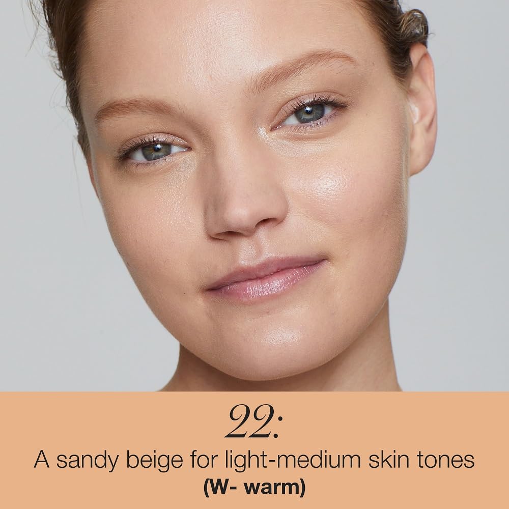 RMS Beauty Un Cover-Up Concealer No.22 swatch reveals buildable coverage across imperfections.