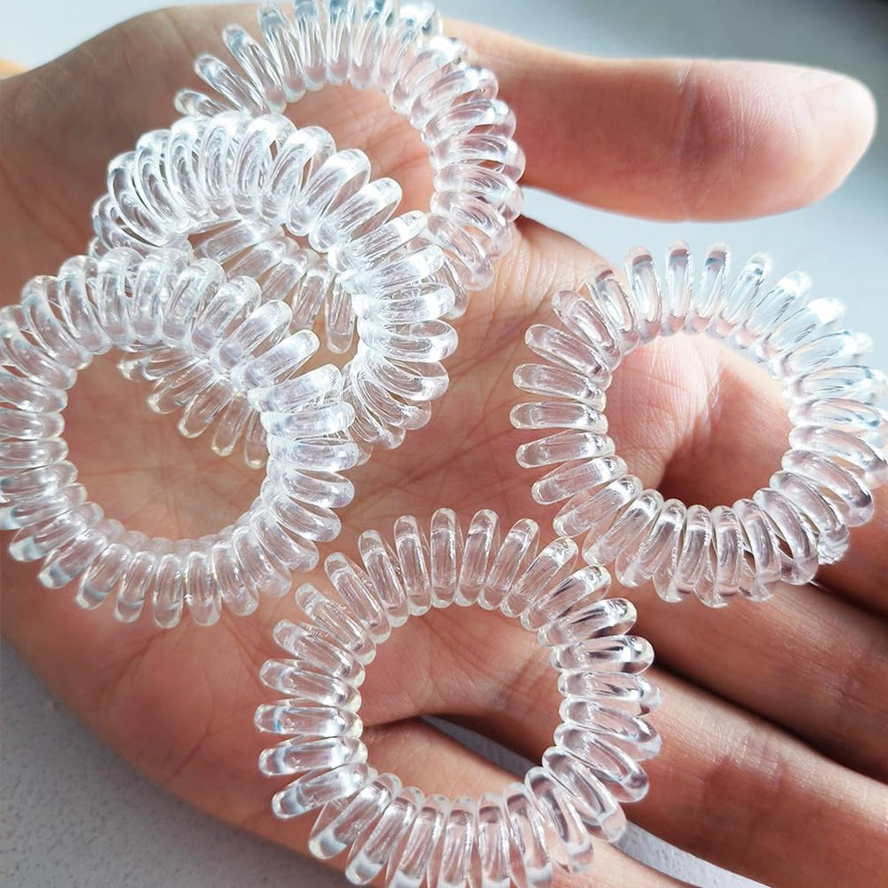 RN BEAUTY elástico espiral transparente apto para nadar y agua