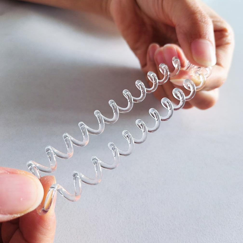 RN BEAUTY elástico espiral transparente sin pliegues, evita marcas