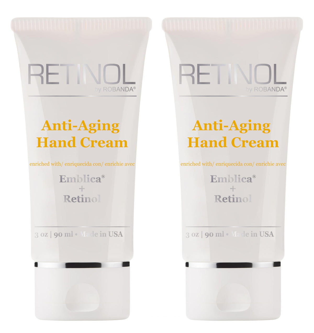 Robanda Retinol Hand Cream bottle for on-the-go hydration.