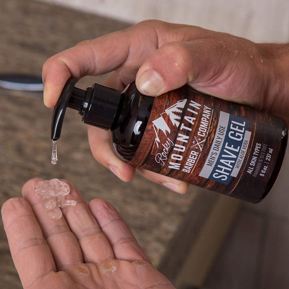 Rocky Mountain Barber Company precise-edges-shave supports neat, well-defined beard lines.