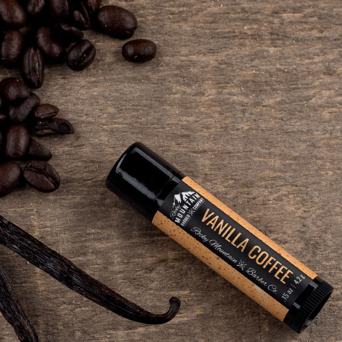 Rocky Mountain Lip Balm Set avocado-oil closeup; rich emollients for gentle lip conditioning.