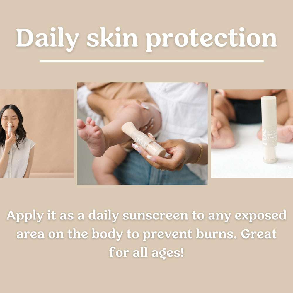 Roe Wellness Kids sunscreen emphasizing its eco-friendly ingredients.