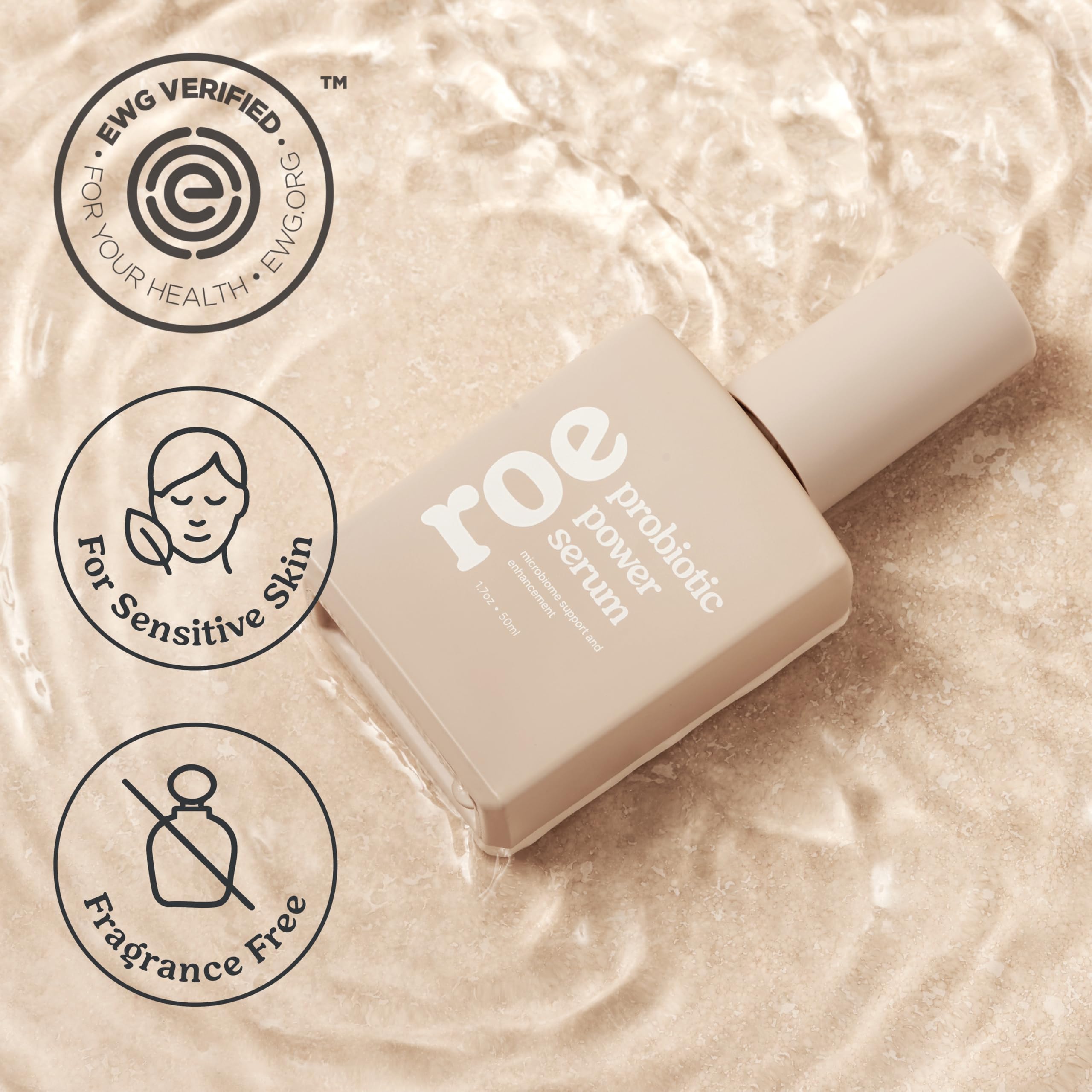 Roe Wellness baby serum included in family skincare for all ages.