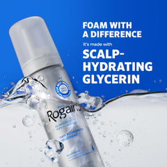 Rogaine's Tricho-Prime technology on scalp promotes a healthier growth environment