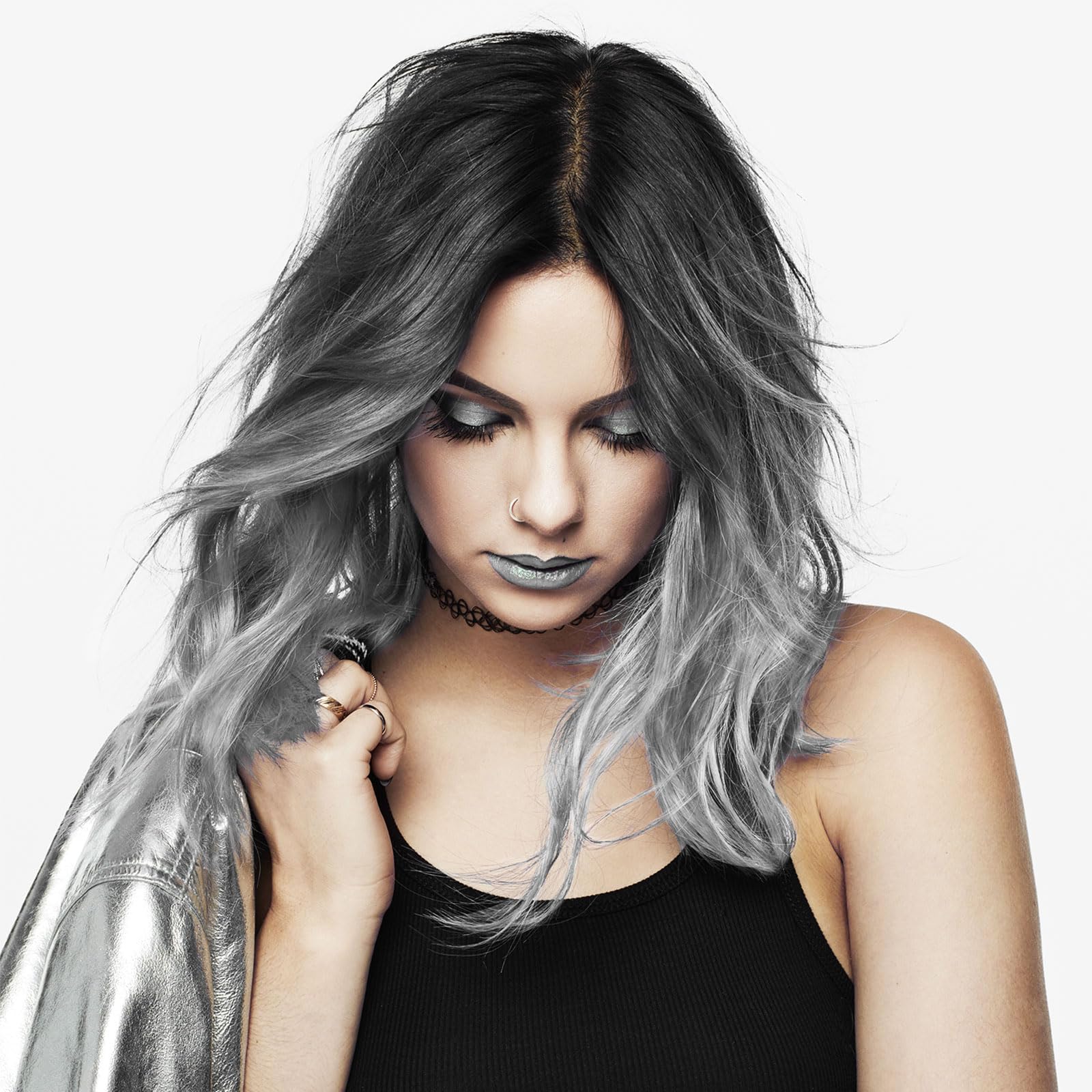 ROHVEMJ gray hair spray color covering-gray option for all hair types