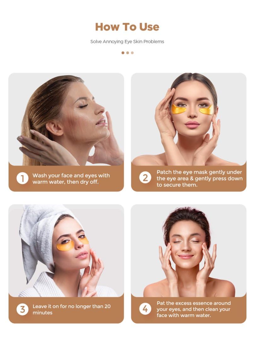 Rokelos collagen-infused eye masks help smooth wrinkles and dryness