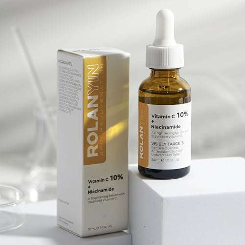 ROLANYIN Serum texture closeup highlights lightweight, fast-absorbing formula.