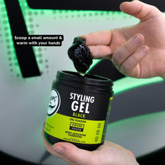 Rolda activated charcoal hair image highlights instant gray coverage and color tint