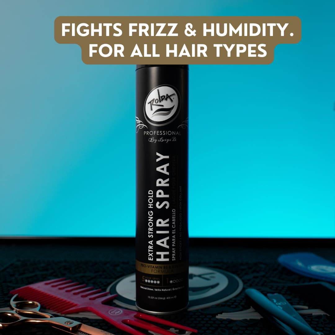 Rolda Pro-Vitamin B5 and Keratin ingredients nourish and strengthen hair.