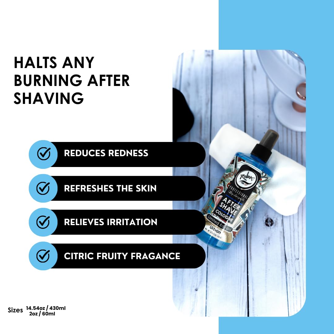 Rolda Urban After Shave Tonic fragrance note melon and citrus for daytime freshness.