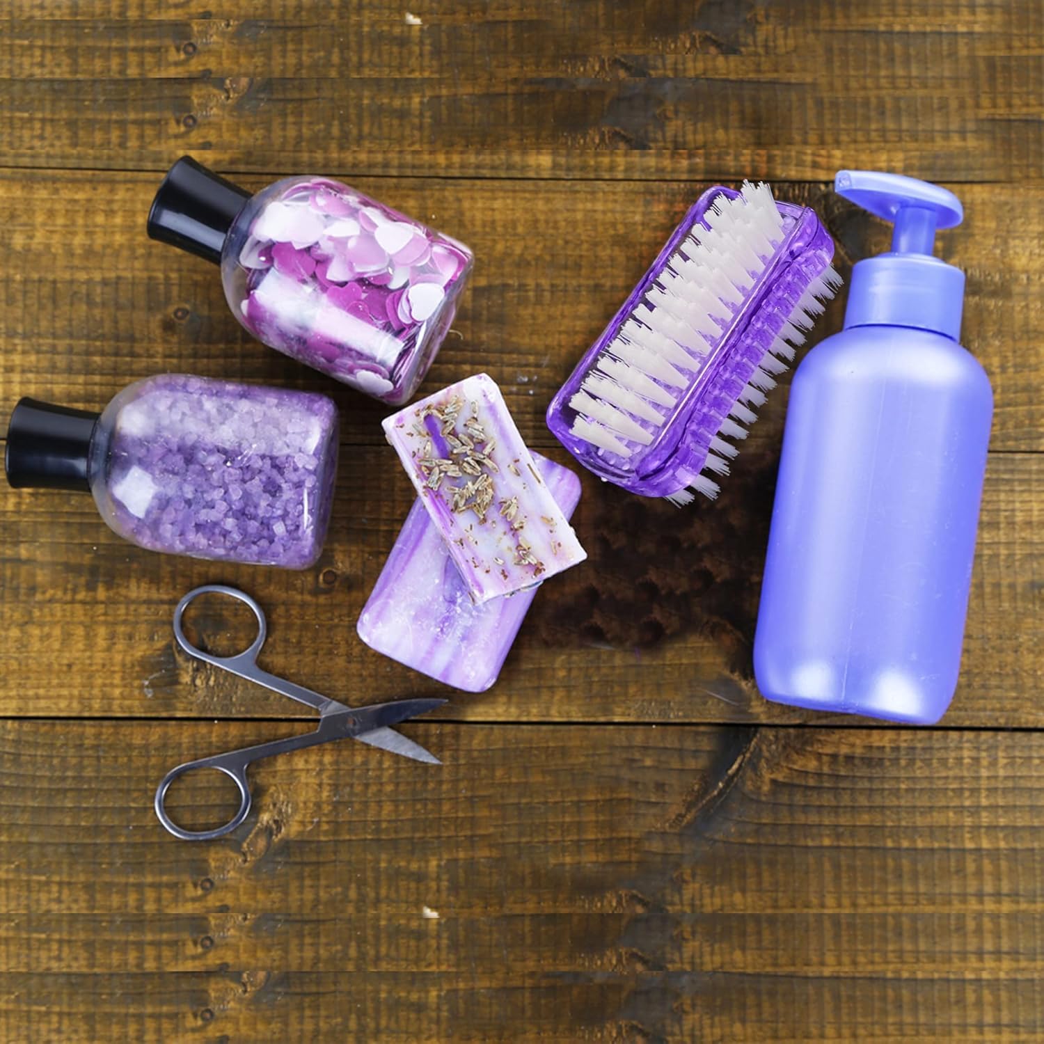 Rutina de manicura con cepillo de dos caras ROLECK para uñas
