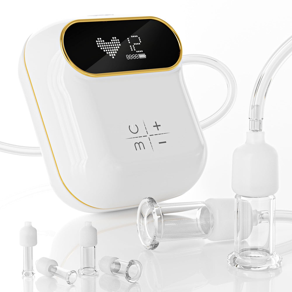 Rolevin electric facial cupping set glass 3in1 for facial rejuvenation and massage