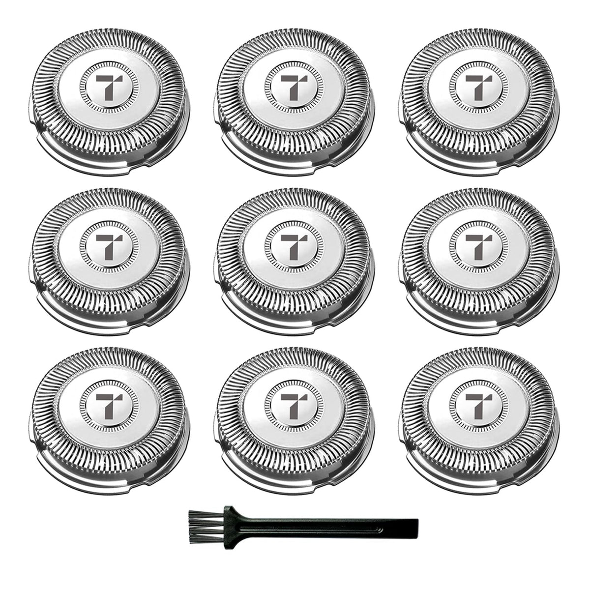 RF RollingFit SH70 head closeup highlights precision blades for smoother beard grooming.