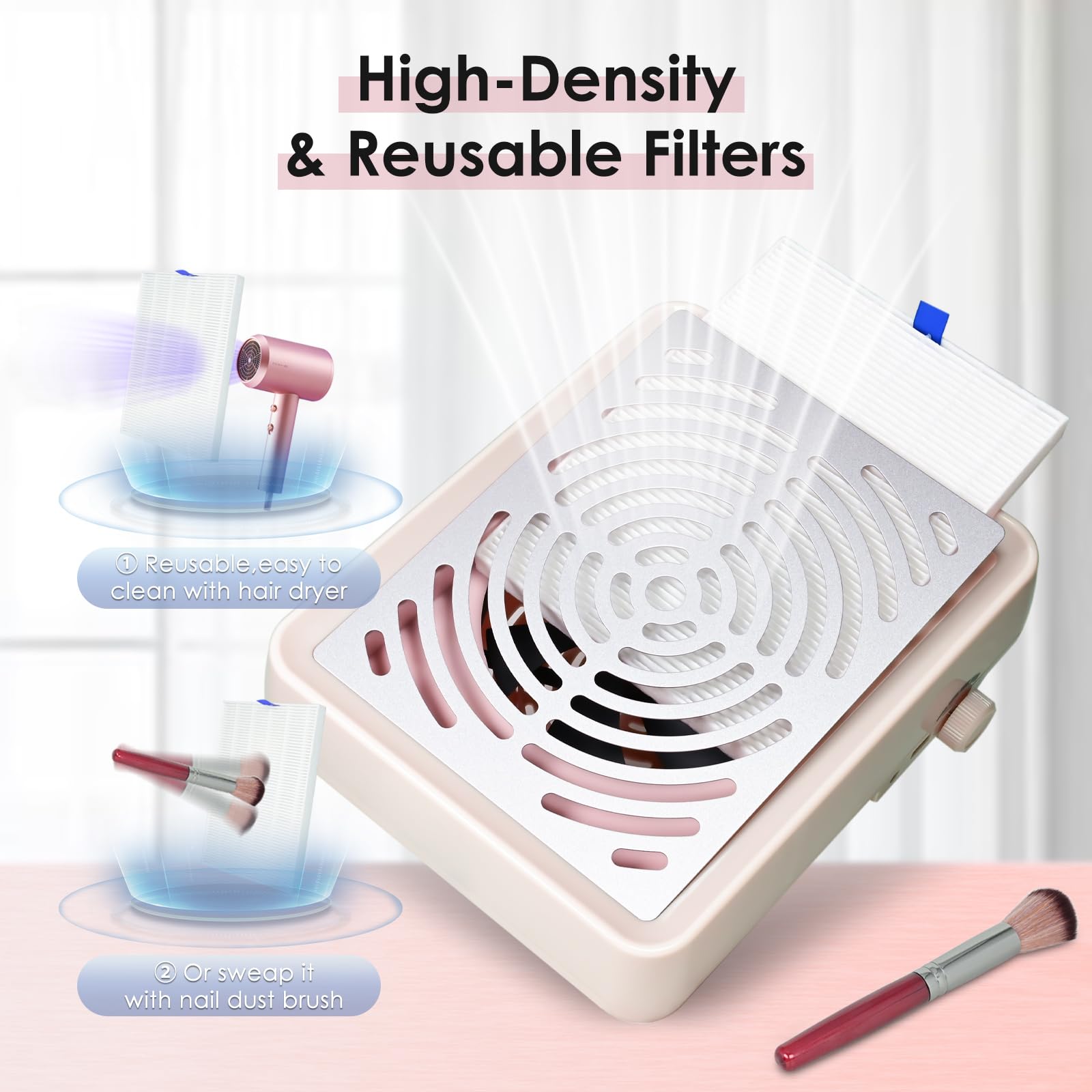 Rolokit bottom heat dissipation keeps the unit cool during use