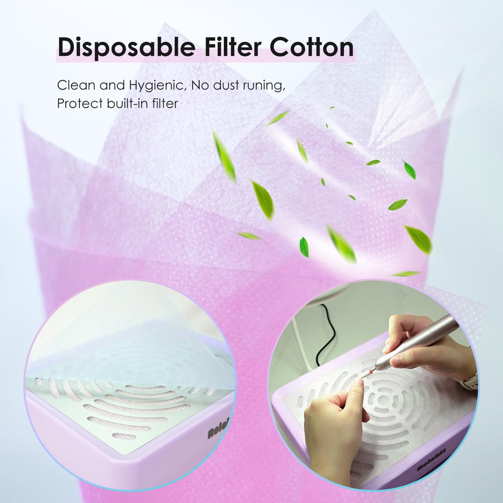 Rolokit LED lamp plug-and-play setup supports at-home step-by-step nail art
