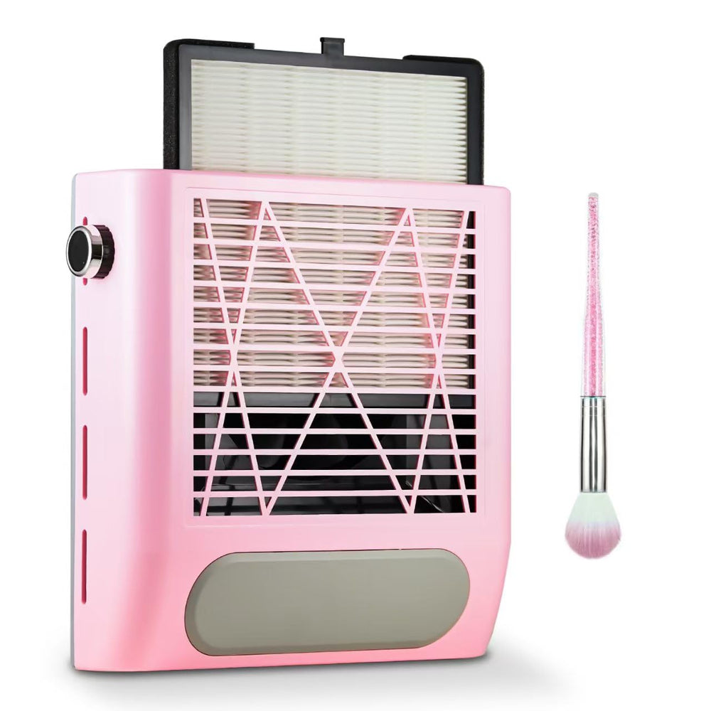 Rolokit nail dust collector main unit delivering strong suction for clean nail sessions