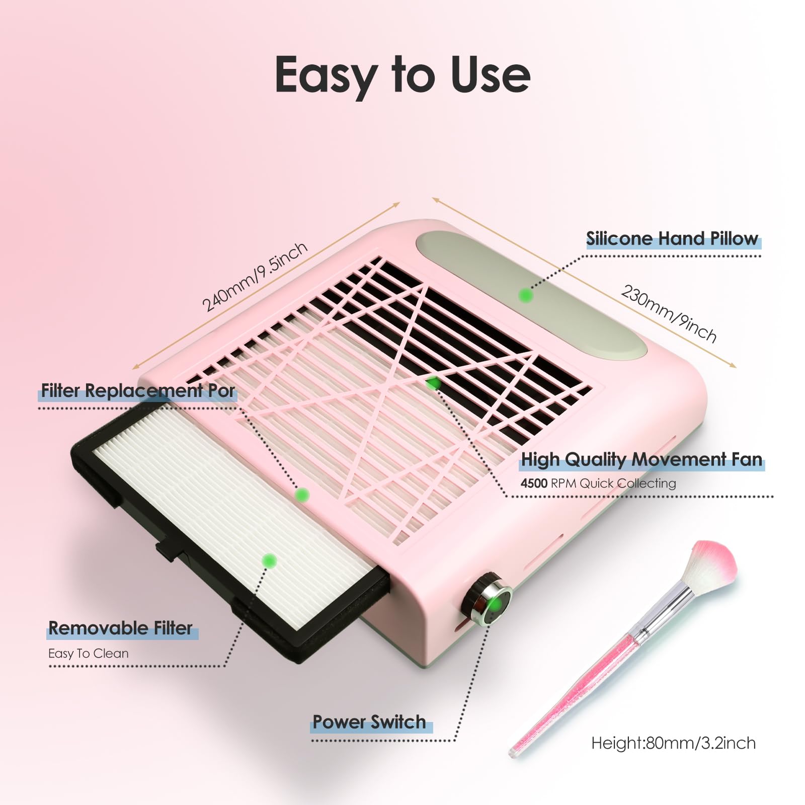 Rolokit silicone hand pillow adds comfort during grinding and polishing sessions