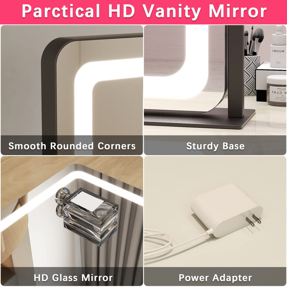 ROLOVE eye-protecting LED design reduces glare during long routine sessions.