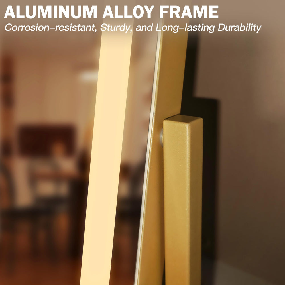 ROLOVE color temperature settings provide warm, cool, and natural lighting options.