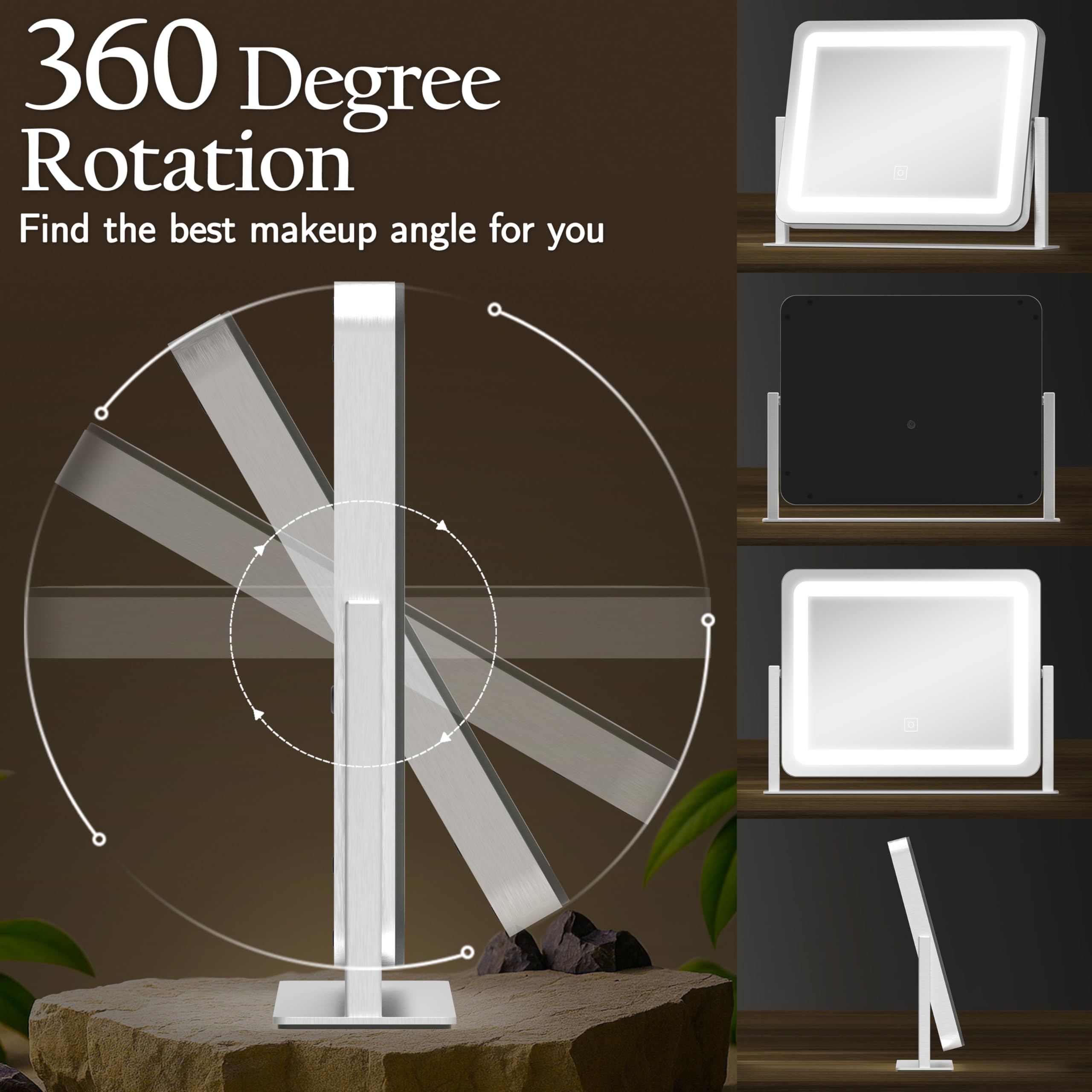 ROLOVE dimmable LED offers warm natural or cool tones for tailored lighting.