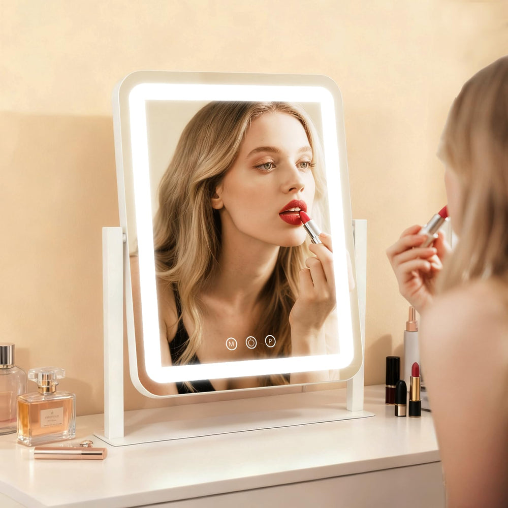 ROLOVE vanity mirror three-color modes deliver Natural, Cool, Warm lighting options