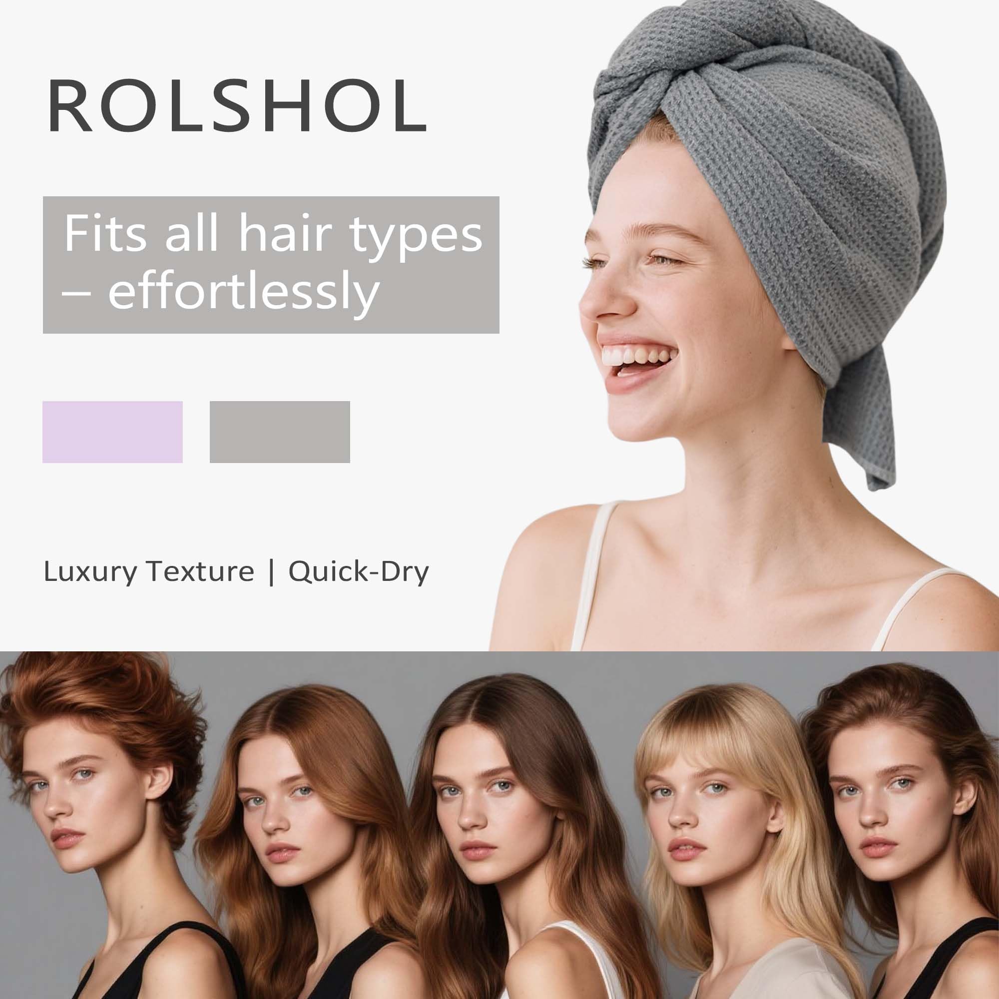 ROLSHOL gym bag-ready towel for on-the-go drying