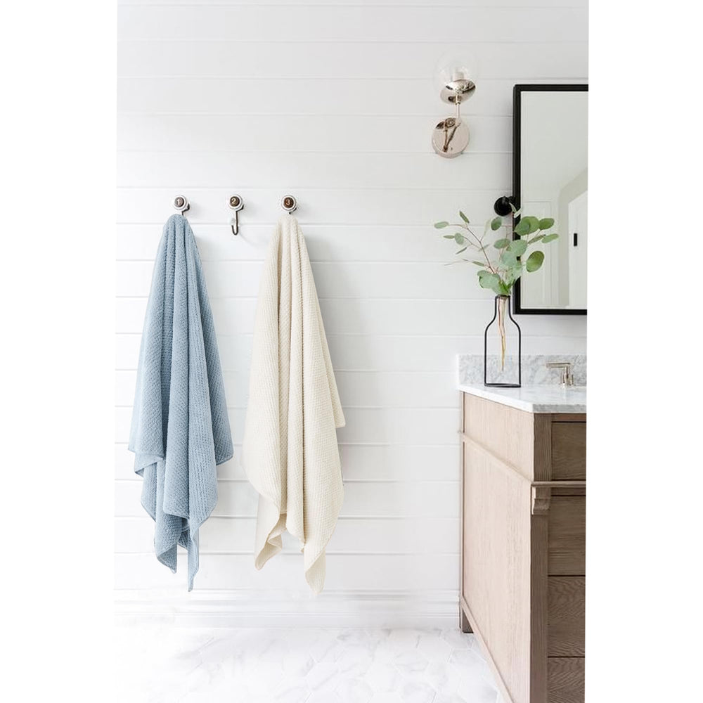 ROLSHOL hair towel quick-dry feature supports healthier routines with less heat exposure.