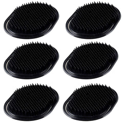 Rolybag 6Piezas peine de bolsillo para masaje suave del cuero cabelludo.
