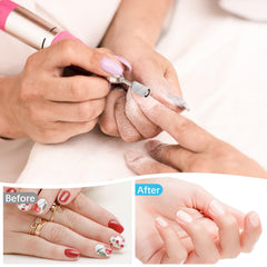 Rolybag manicure-pedicure setup on desk demonstrates professional-ready tools.