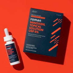 Roman Minoxidil dropper for precise scalp application