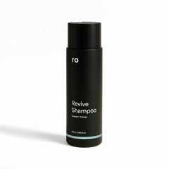 ROMAN Ro Men's Revive Shampoo bottle—fuller-looking hair potential during daily cleansing