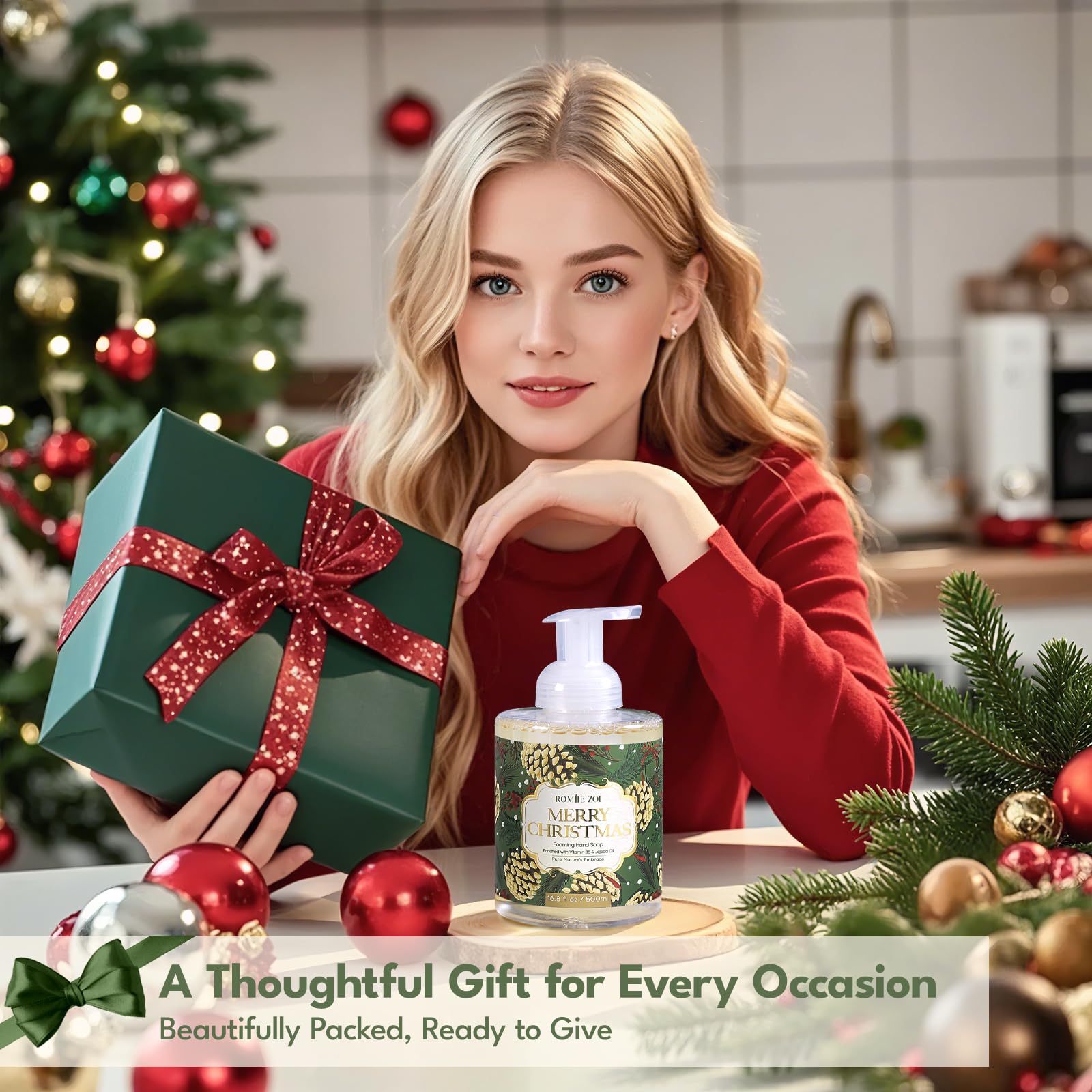 ROMIIE ZOI fresh balsam fir scent bottle delivering crisp seasonal aroma.