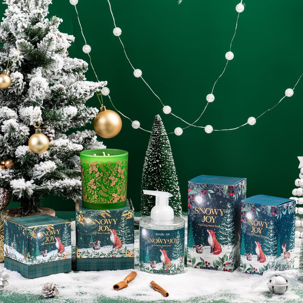 ROMIIE ZOI spruce aroma with floral notes evokes winter woodland.