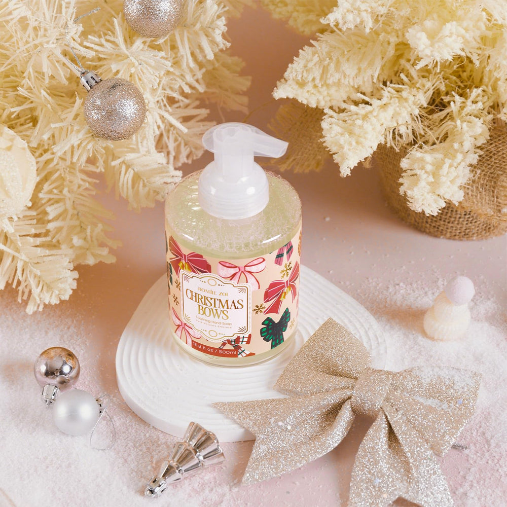 ROMIIE ZOI hand soap makes a thoughtful Secret Santa gift.