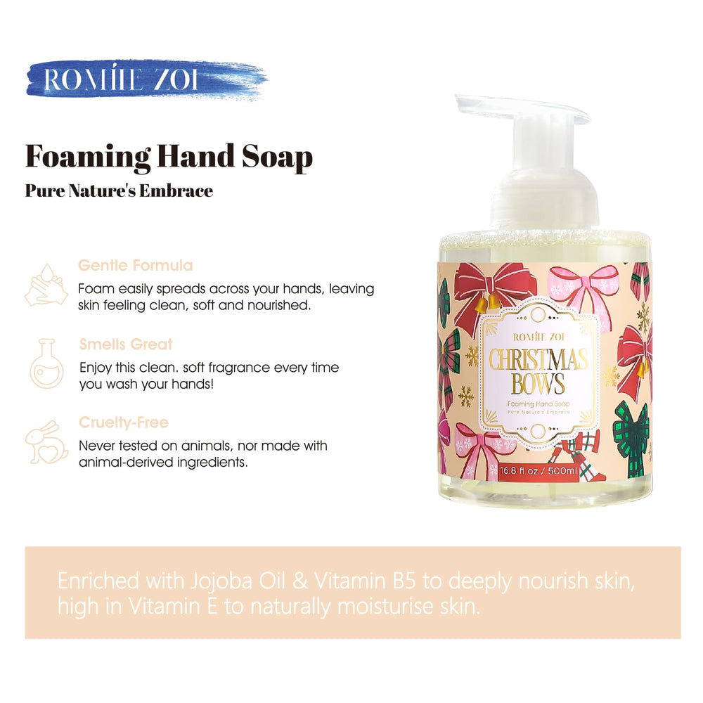 ROMIIE ZOI formula enriched with jojoba oil and Vitamin B5 nourishes skin.