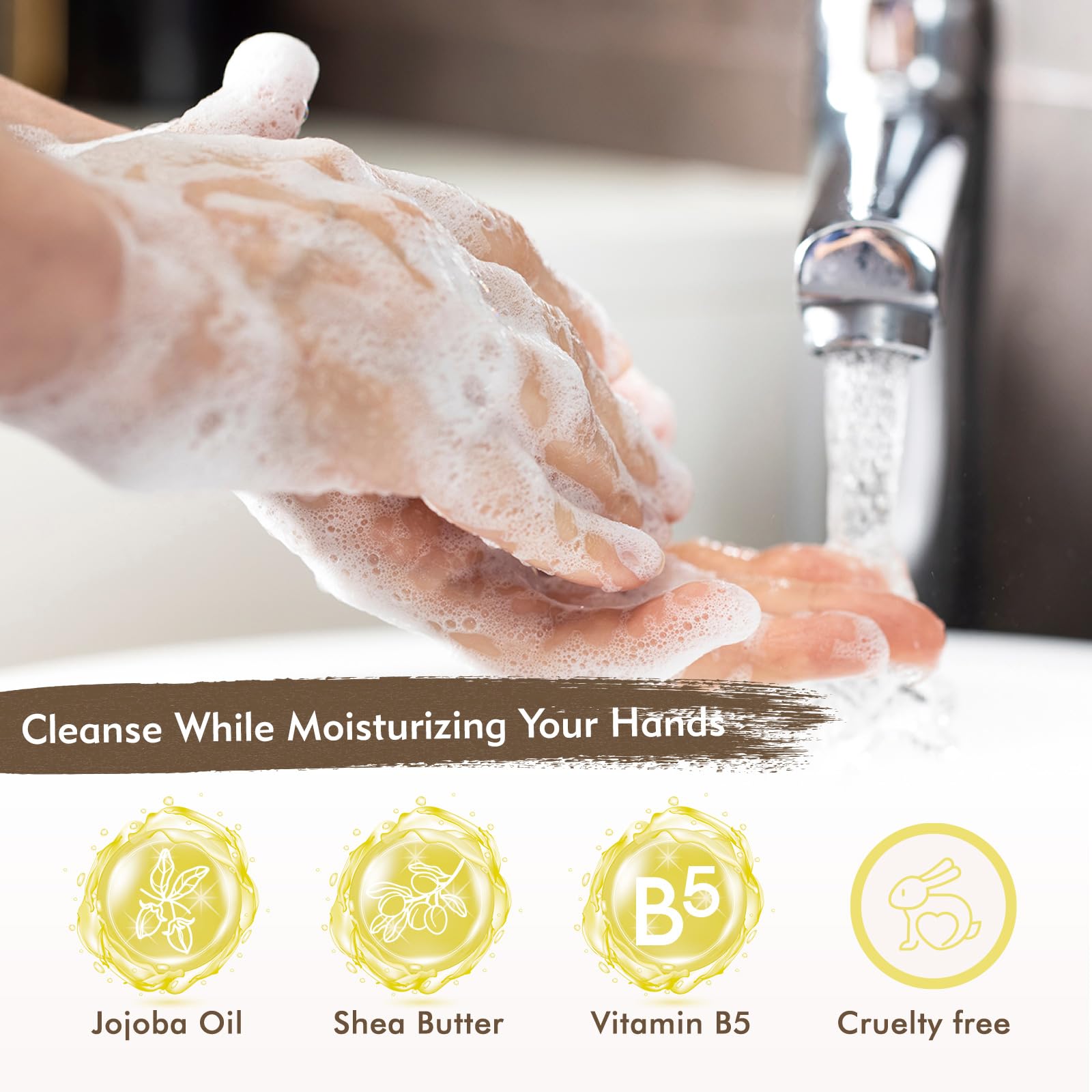 ROMIIE ZOI lemon-scent refill 3-pack display highlights convenient stock for kitchen and bathroom dispensers