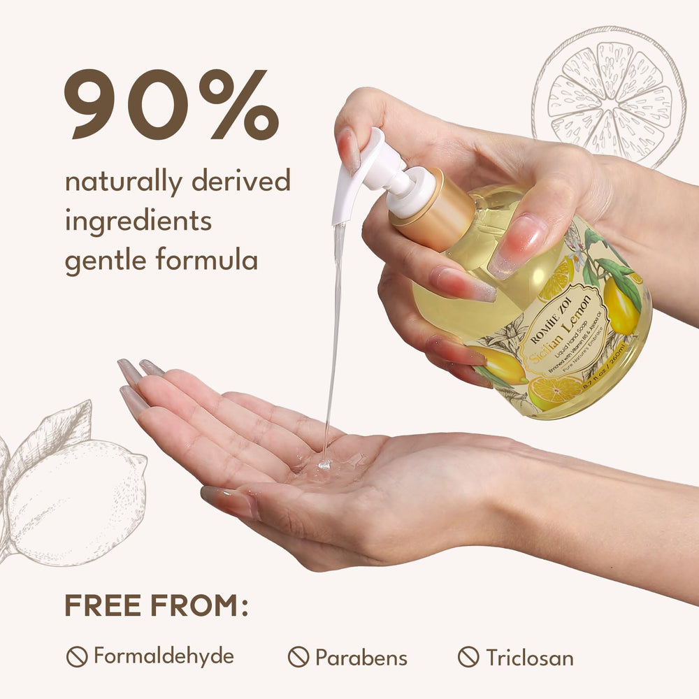 ROMIIE ZOI jojoba-oil closeup highlights natural nourishment that helps skin feel comfortable after washing