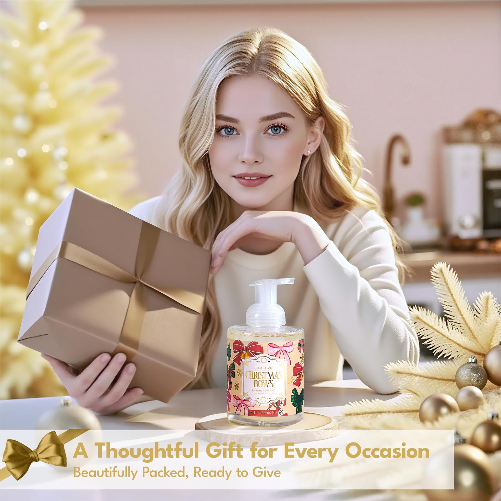 ROMIIE ZOI Winter Candy Apple scent evokes cozy seasonal ambiance.