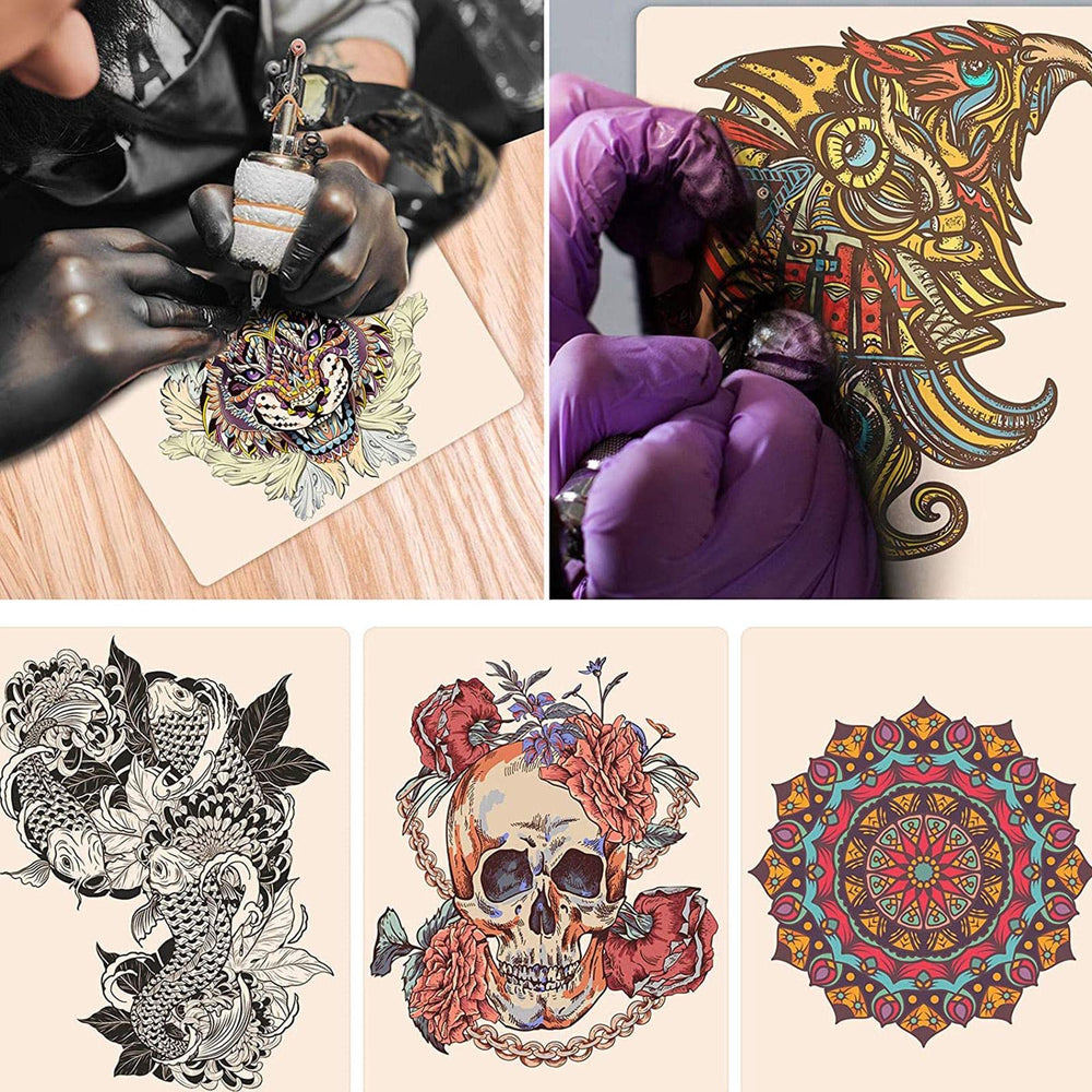 Romlon contour-friendly tattoo skin for arms, legs, chest practice