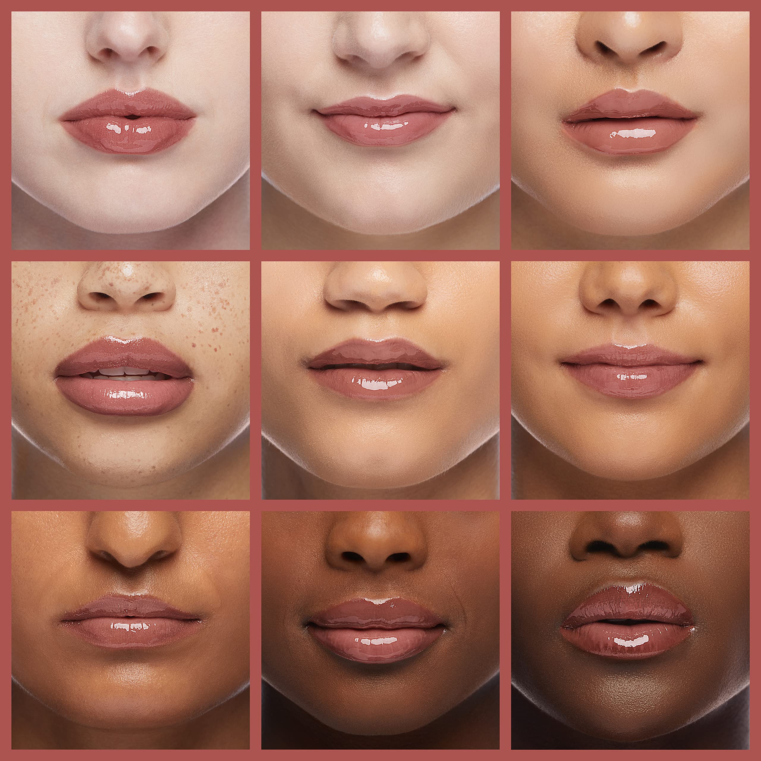 rom&nd Glasting Melting Balm Kaya Fig close-up displays non-sticky, lightweight finish.